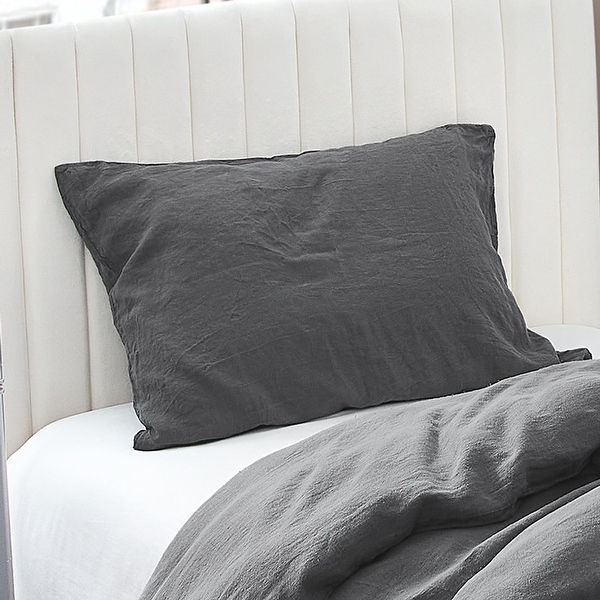 Charcoal pillow bed bath and beyond shop